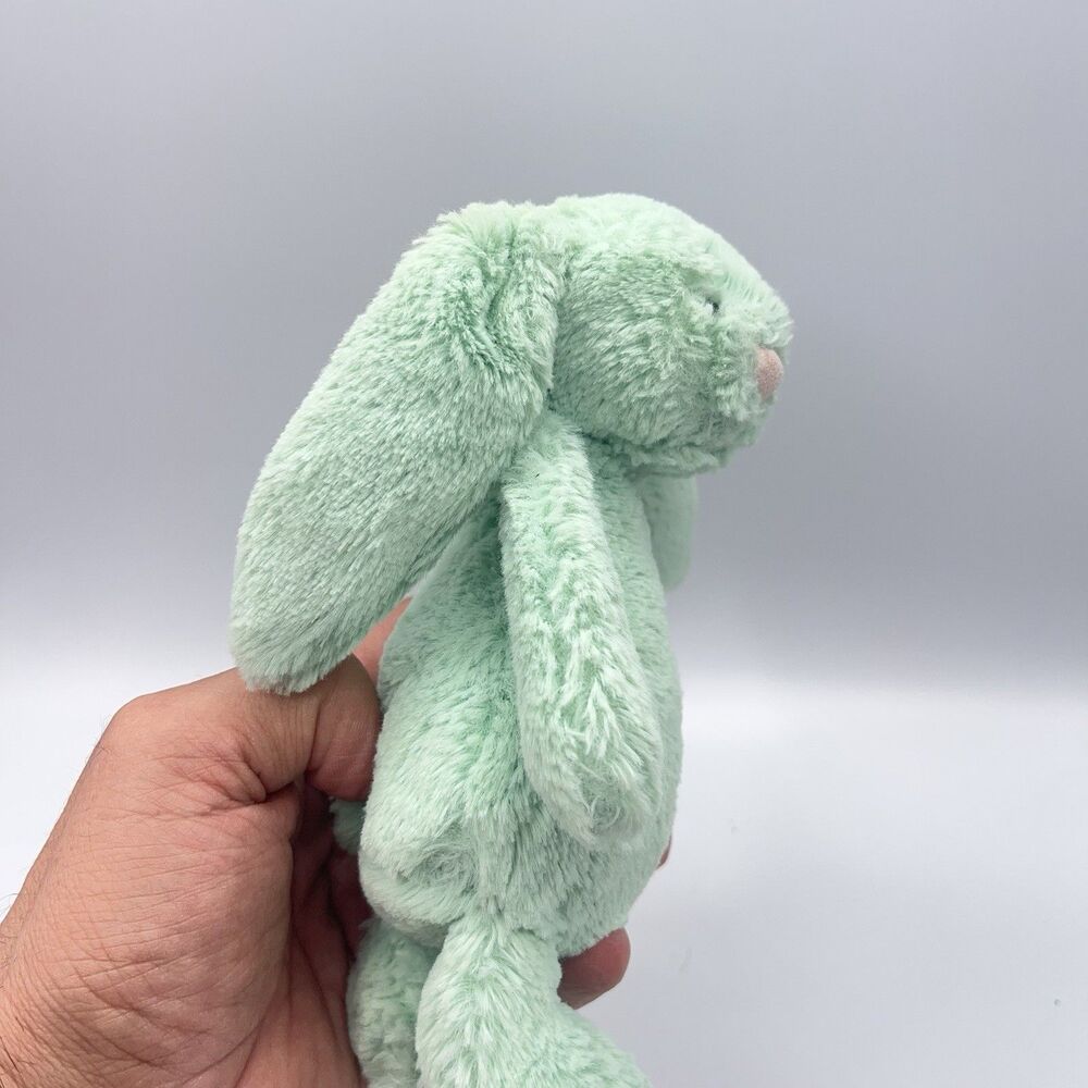 Jellycat Green (Mint?) Bunny Rabbit - Retired, Small size - Picture 9 of 9